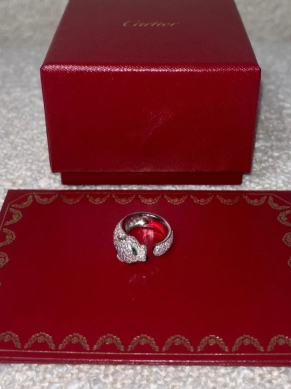 Authentic Pre-Owned Cartier Panthère de Cartier Ring